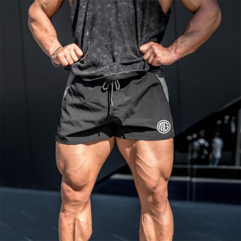 Fitness shorts men's summer GYM thin quick-drying sports shorts outdoor running training pants, Black
Fitness shorts men's summer GYM thin quick-drying sports shorts outdoor running training pants, Black