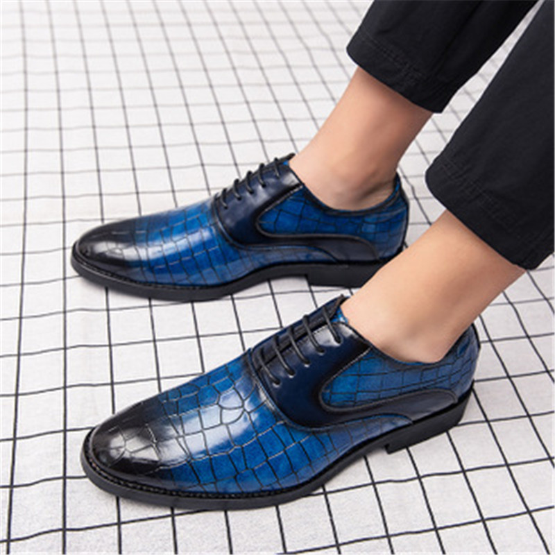 Men's Crocodile Pattern Leather Business Formal Shoes Pointed Toe Casual Party Office Oxford Platform Shoes Footwear Chaussures, Black
Men's Crocodile Pattern Leather Business Formal Shoes Pointed Toe Casual Party Office Oxford Platform Shoes Footwear Chaussures, Black