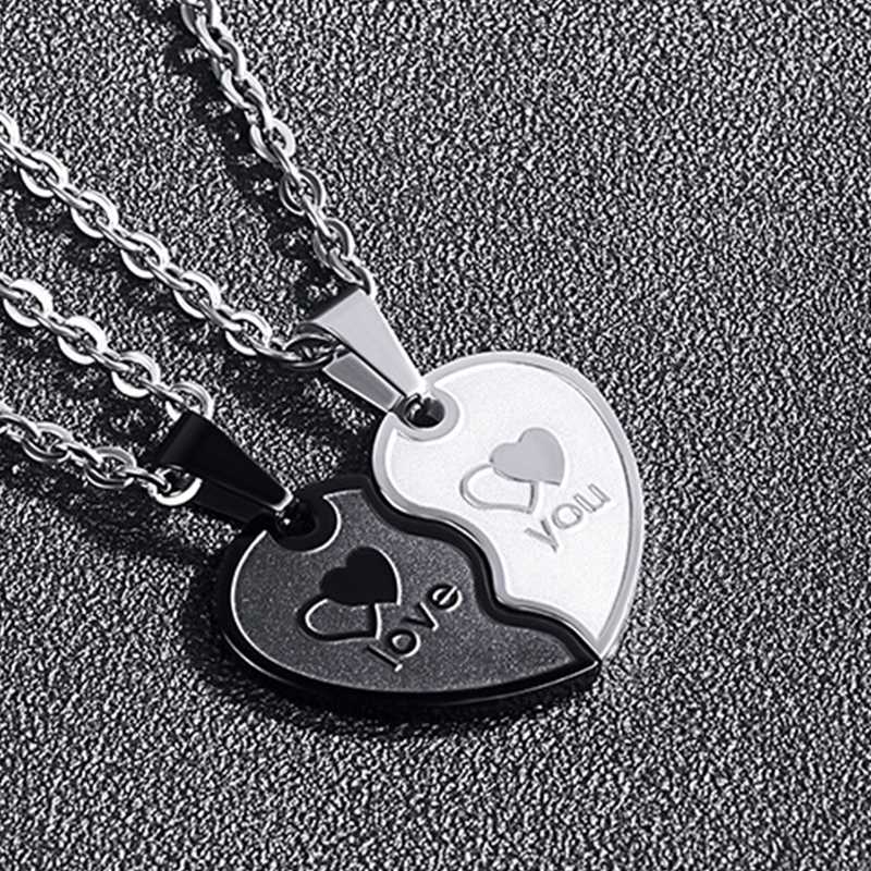 heart necklace women stainless steel fashion Couple necklace pendant wedding jewelry for neck Chain pink Accessories
heart necklace women stainless steel fashion Couple necklace pendant wedding jewelry for neck Chain pink Accessories