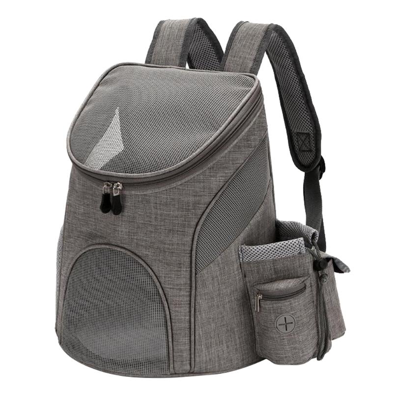 Cat Backpack Carrier Bfor Small Dogs Cats, Mesh Fabric for Outdoor Travelling, Removable Foot Mat
Cat Backpack Carrier Bfor Small Dogs Cats, Mesh Fabric for Outdoor Travelling, Removable Foot Mat
