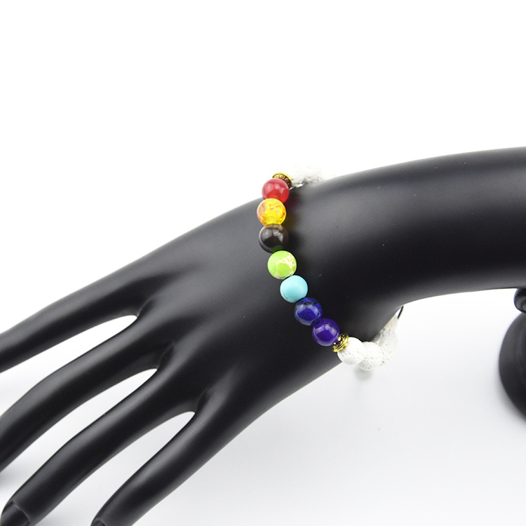 adjustable Natural Stone Bracelet Reiki Spiritual Yoga beaded Vintage Jewelry Beads Gemstone Charms Bracelets For Women