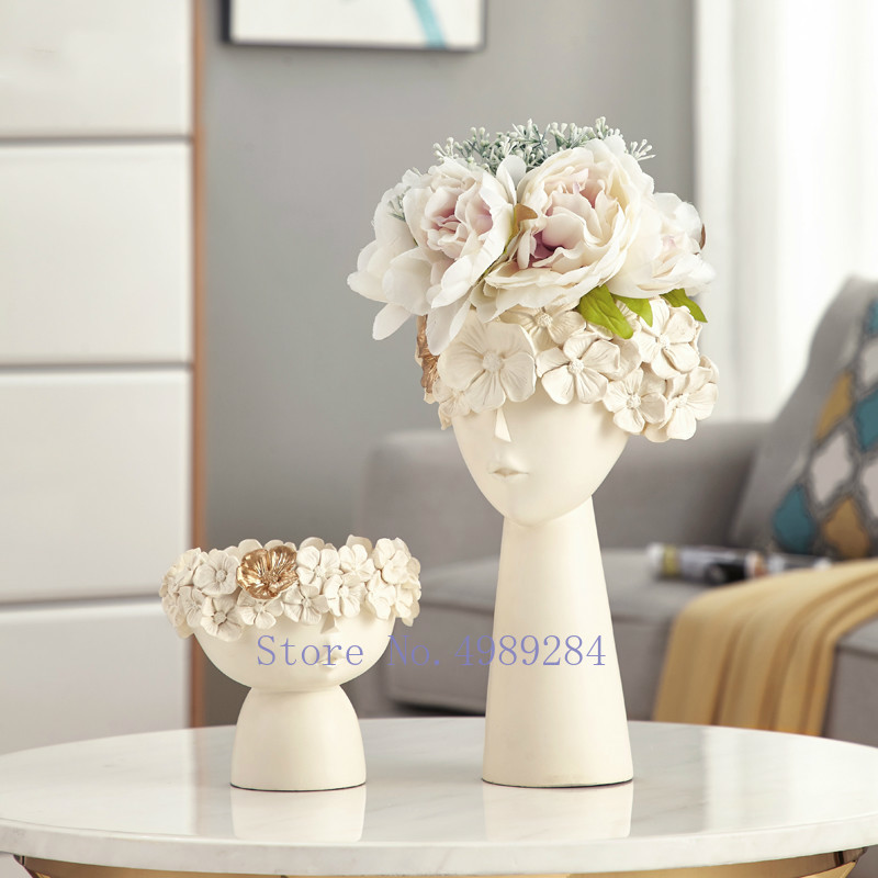 Nordic Resin Flower Fairy Desktop storage organization Flower arrangement Modern home decoration ornaments accessories
Nordic Resin Flower Fairy Desktop storage organization Flower arrangement Modern home decoration ornaments accessories