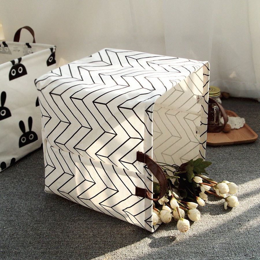 Clothing Storage Bucket 6 Styles Folding Laundry Basket Kids Toys Sundries Storage Barrel Foldable Laundry Organizer Holder Box