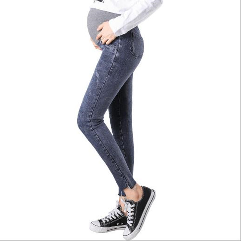 Maternity jeans autumn high waist belly lift pants For pregnant women winter fashion trousers slim fit belly lift jeans, Black
Maternity jeans autumn high waist belly lift pants For pregnant women winter fashion trousers slim fit belly lift jeans, Black