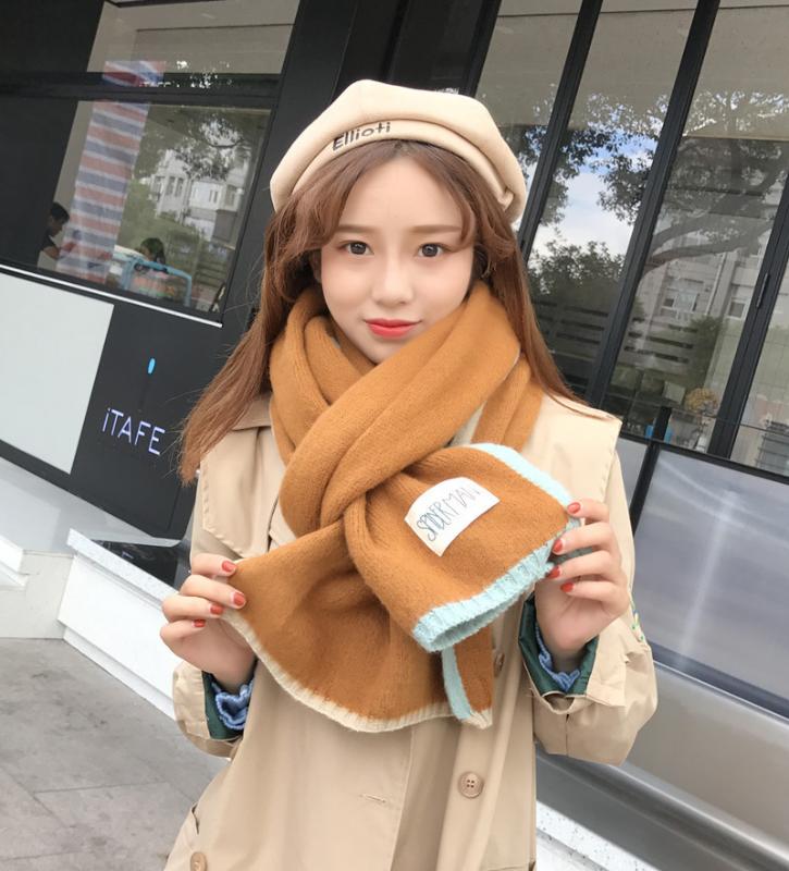 Scarves Japanese Men And Women Couple Warm Scarf Bufanda Autumn Winter Knitted Wool Labeling Solid Color Cashmere Pañoletas Mujer
Scarves Japanese Men And Women Couple Warm Scarf Bufanda Autumn Winter Knitted Wool Labeling Solid Color Cashmere Pañoletas Mujer