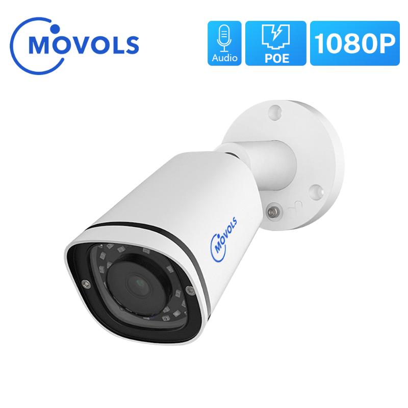MOVOLS 1080P H.265 POE IP Camera Audio Outdoor Waterproof Night Vision P2P ONVIF Metal Case Surveillance CCTV Security Camera
MOVOLS 1080P H.265 POE IP Camera Audio Outdoor Waterproof Night Vision P2P ONVIF Metal Case Surveillance CCTV Security Camera