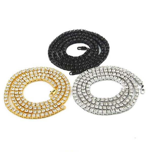 Men Hip Hop Bling Bling Iced Out Tennis Chain 1 Row Necklaces Sumptuous Clastic Silver/Gold/Black/Rose gold Color Men Chain Fashion b0210
Men Hip Hop Bling Bling Iced Out Tennis Chain 1 Row Necklaces Sumptuous Clastic Silver/Gold/Black/Rose gold Color Men Chain Fashion b0210