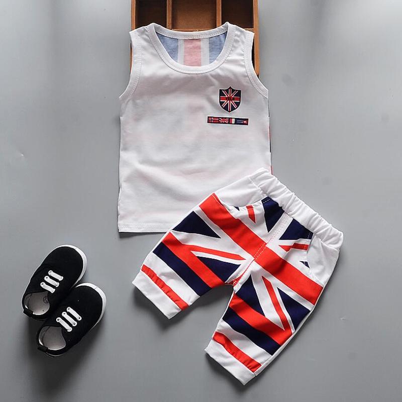 2019 Summer Baby Boys Clothing Set Cotton British Style Flag Design Boys Girls Clothes Vest+ Shorts Children's Suit, White
2019 Summer Baby Boys Clothing Set Cotton British Style Flag Design Boys Girls Clothes Vest+ Shorts Children's Suit, White