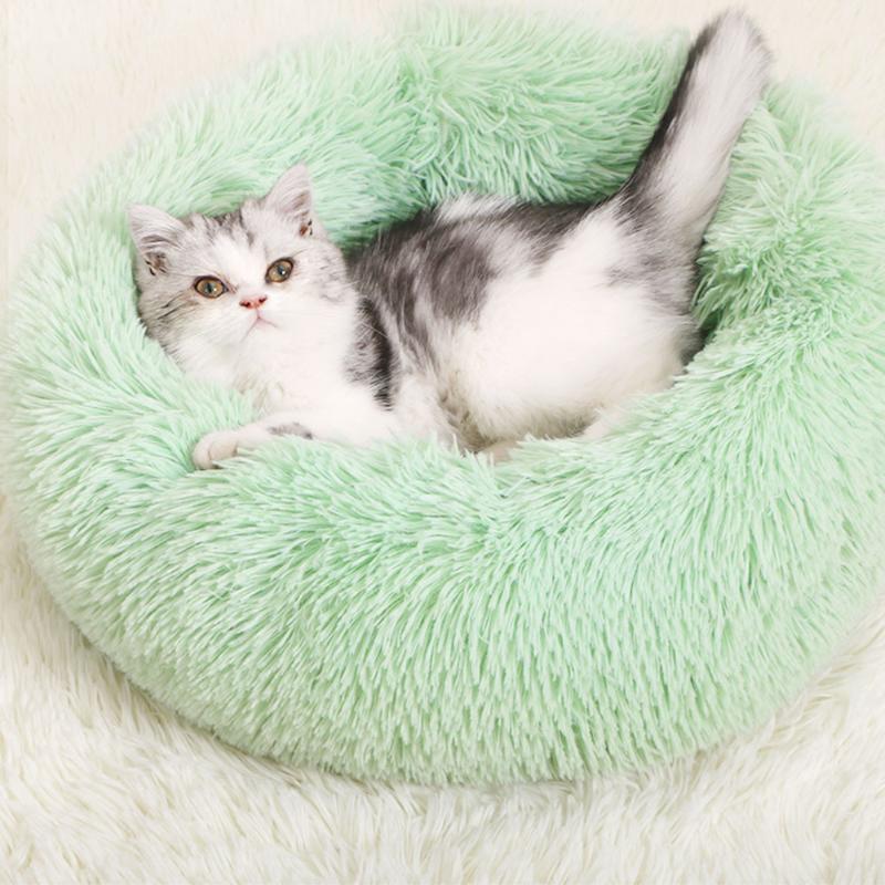 Round Plush Pet Cat Bed Soft Warm Cat House Pet Bed For Puppy Winter Round For Small Middle Large Dog
Round Plush Pet Cat Bed Soft Warm Cat House Pet Bed For Puppy Winter Round For Small Middle Large Dog