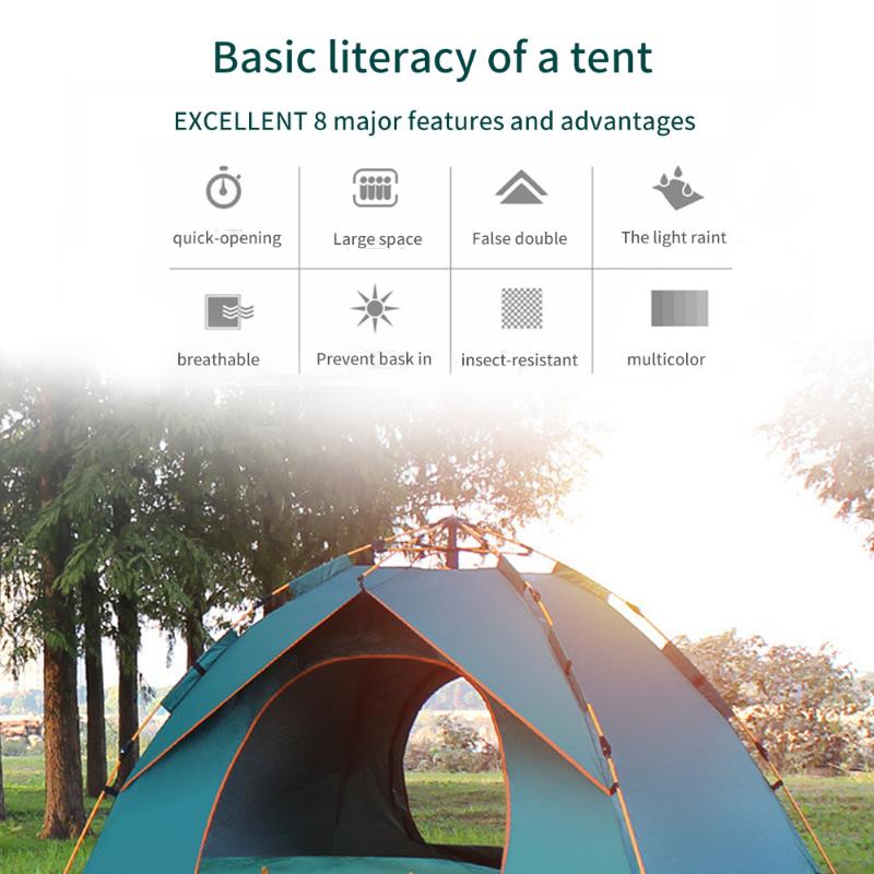 Camping Tents Outdoor 1-2 People Traveling Tent Automatic Anti-Mosquito Insect-Proof Ventilation Camping Hiking Tents Equipment
Camping Tents Outdoor 1-2 People Traveling Tent Automatic Anti-Mosquito Insect-Proof Ventilation Camping Hiking Tents Equipment
