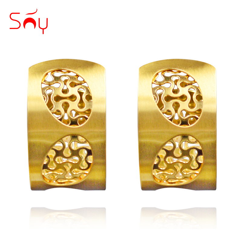 Sunny Jewelry Fashion Jewelry 2020 Hoop Earrings Women's High Quality Round Ellipse Hollow Classic For Party Wedding Daily Gift 
Sunny Jewelry Fashion Jewelry 2020 Hoop Earrings Women's High Quality Round Ellipse Hollow Classic For Party Wedding Daily Gift