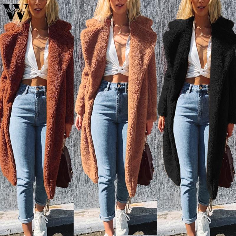 Womail coat Elegant pink shaggy women faux fur coat streetwear Autumn winter warm plush teddy Female plus size overcoat S17, Khaki
Womail coat Elegant pink shaggy women faux fur coat streetwear Autumn winter warm plush teddy Female plus size overcoat S17, Khaki