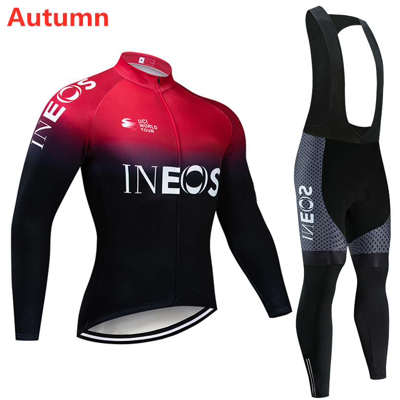 INEOS Cycling Jersey Kit 2020 Pro Team Autumn Long Sleeve Cycling Clothing MTB bike Clothing 9D gel padded Bib Pants kit Ropa Ciclismo, Color a
INEOS Cycling Jersey Kit 2020 Pro Team Autumn Long Sleeve Cycling Clothing MTB bike Clothing 9D gel padded Bib Pants kit Ropa Ciclismo, Color a