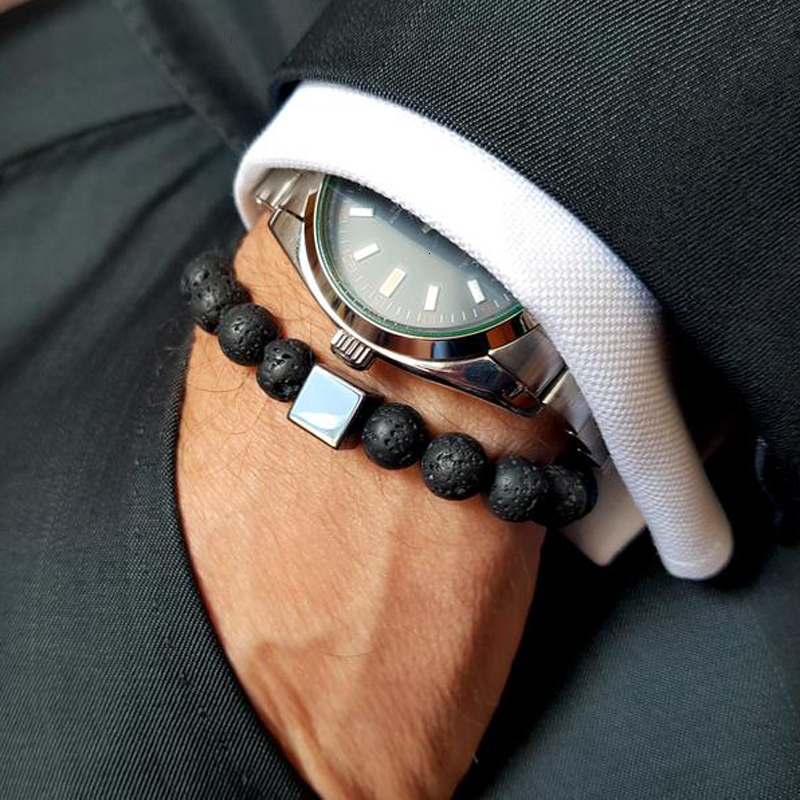 10mm Lava Stone Bead Bracelet Men Classic Cube Charm Beads Bracelet For Men Jewelry Gift Pulsera Hombre
10mm Lava Stone Bead Bracelet Men Classic Cube Charm Beads Bracelet For Men Jewelry Gift Pulsera Hombre