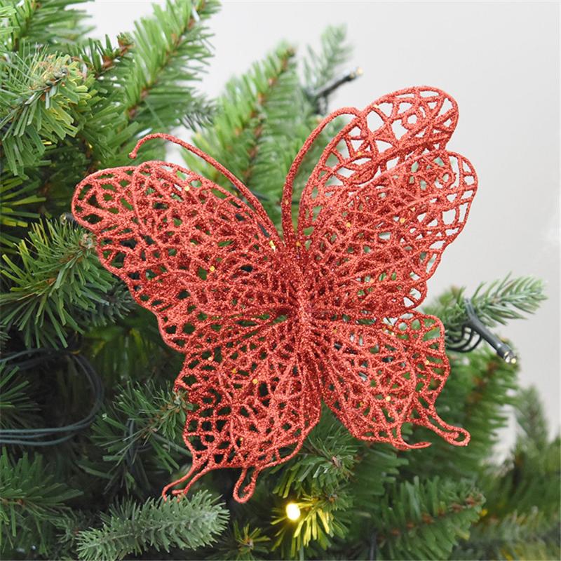 6Pcs Simulation Butterfly Christmas tree New Year Christmas Ornaments For Home Xmas Decorations Crafts Gift For Kid#40
6Pcs Simulation Butterfly Christmas tree New Year Christmas Ornaments For Home Xmas Decorations Crafts Gift For Kid#40