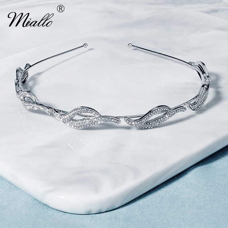 Miallo Fashion Rhinestone Headband for Women Hair Accessories Silver Color Crown Wedding Bridal Hair Jewelry Trendy Headpiece
Miallo Fashion Rhinestone Headband for Women Hair Accessories Silver Color Crown Wedding Bridal Hair Jewelry Trendy Headpiece