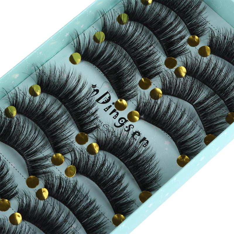 10 Pairs 3D Faux Mink False Eyelashes Wispy Fluffy Natural Fake Eye Lashes Extension Criss-cross Handmade Lashes Extension Tools
10 Pairs 3D Faux Mink False Eyelashes Wispy Fluffy Natural Fake Eye Lashes Extension Criss-cross Handmade Lashes Extension Tools
