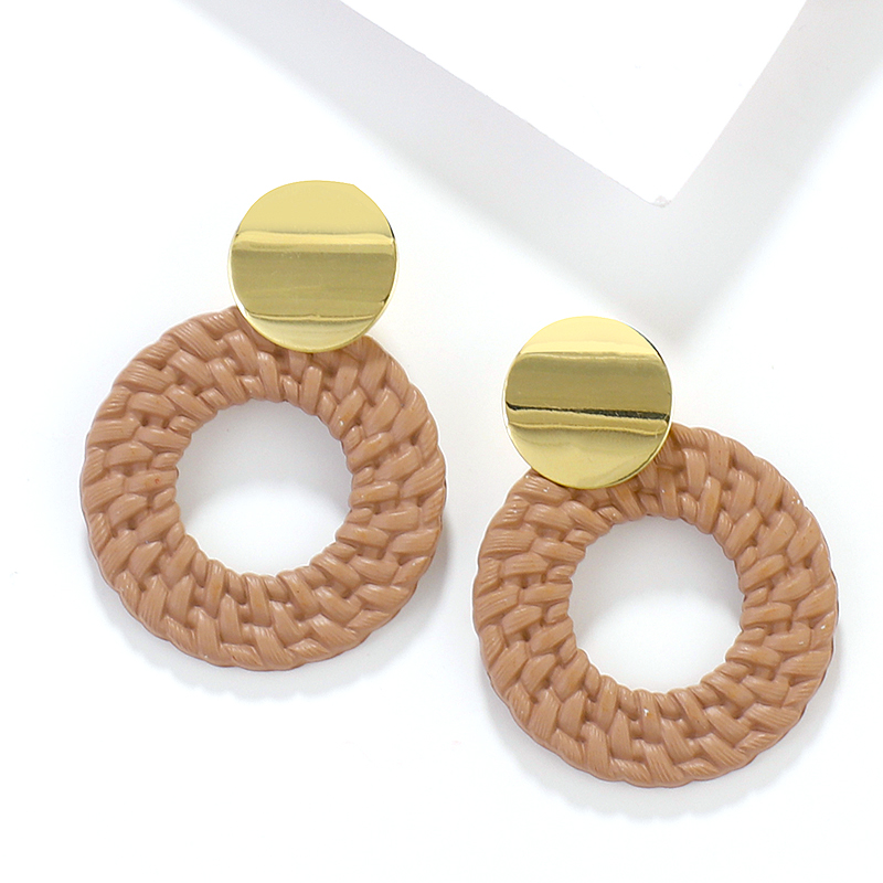 AENSOA Vintage Acrylic Round Drop Earrings Unique Design Rattan Resemble Earrings Round Gold Color Statement Dangle
AENSOA Vintage Acrylic Round Drop Earrings Unique Design Rattan Resemble Earrings Round Gold Color Statement Dangle