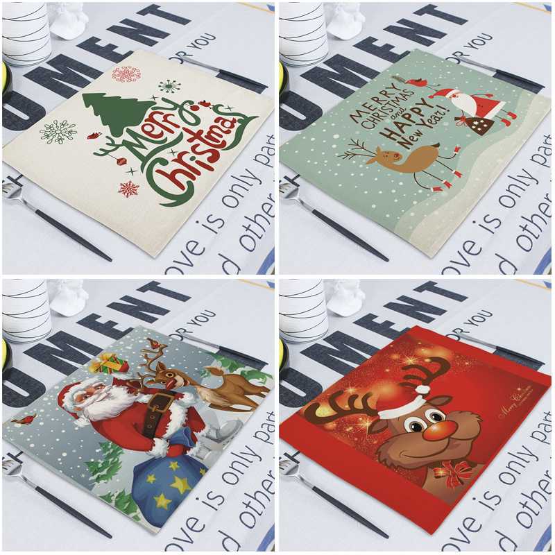 Santa Napkin Cloth Napkins Towels 43*32Cm Christmas Decoration Retro Fabric Napkins Table Restaurant Table Mats Serviette
Santa Napkin Cloth Napkins Towels 43*32Cm Christmas Decoration Retro Fabric Napkins Table Restaurant Table Mats Serviette