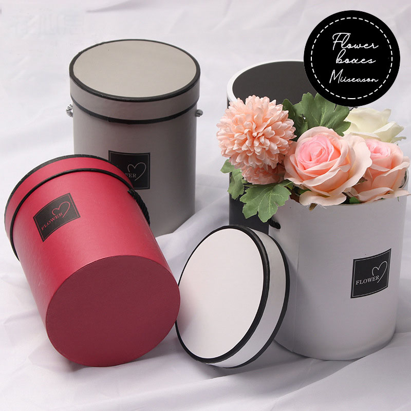 New Round Flower Paper Boxes Lid Hug Florist Flowers Bucket Gift Packaging Box Gift Candy Bar Party Wedding Storage Boxes, Black
New Round Flower Paper Boxes Lid Hug Florist Flowers Bucket Gift Packaging Box Gift Candy Bar Party Wedding Storage Boxes, Black