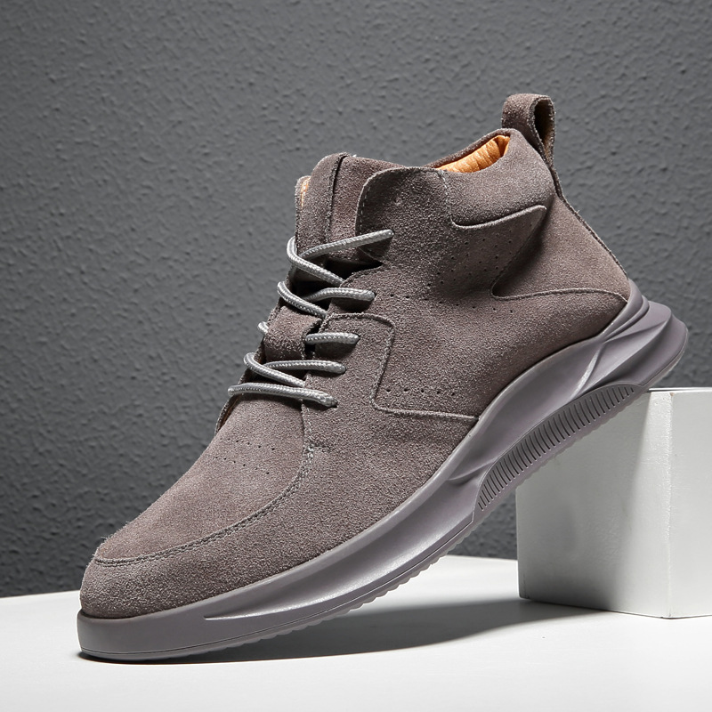 New 2020 Autumn Early WInter Shoes Men Boots Genuine Leather Footwear Casual Men Sneakers Cool Fashion Young Man Shoes A1886, Yellow
New 2020 Autumn Early WInter Shoes Men Boots Genuine Leather Footwear Casual Men Sneakers Cool Fashion Young Man Shoes A1886, Yellow