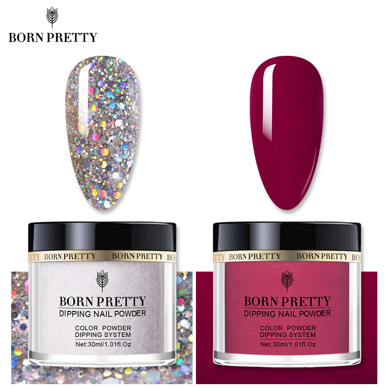 BORN PRETTY 30ml Dipping Nail Powder Set 2Pcs Nail Decorations Natural Dry Pigment Powder Dust Dip System No Need Lamp Cure
BORN PRETTY 30ml Dipping Nail Powder Set 2Pcs Nail Decorations Natural Dry Pigment Powder Dust Dip System No Need Lamp Cure