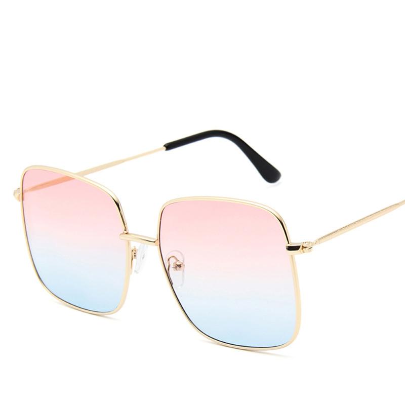 Retro Big Square Sunglasses Women Vintage Brand Shades Progressive Metal Color Sun Glasses For Female Fashion Designer Lunette
Retro Big Square Sunglasses Women Vintage Brand Shades Progressive Metal Color Sun Glasses For Female Fashion Designer Lunette