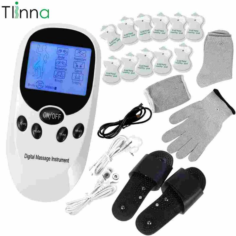 EMS Electric Acupuncture Digital Therapy Tens Body Massager Dual Channels Pulse Muscle Stimulator For Back Neck Leg Pain Relief
EMS Electric Acupuncture Digital Therapy Tens Body Massager Dual Channels Pulse Muscle Stimulator For Back Neck Leg Pain Relief