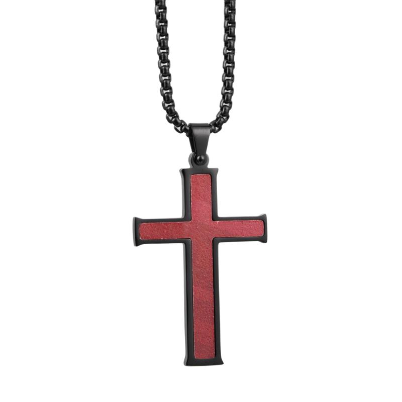2020 New Goofan Stainless steel Necklace Pendants Fashion Personality Trendy Choker Men's and women's gifts Black Cross 20703D
2020 New Goofan Stainless steel Necklace Pendants Fashion Personality Trendy Choker Men's and women's gifts Black Cross 20703D