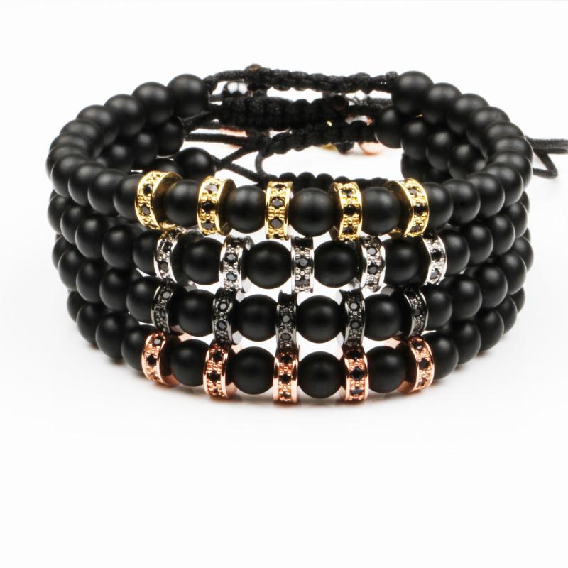New Fashion Men Women Charm Bracelet Male Classic Matte Bead Stone And Micro Setting Accessories For Couples Top Grade Jewelry
New Fashion Men Women Charm Bracelet Male Classic Matte Bead Stone And Micro Setting Accessories For Couples Top Grade Jewelry