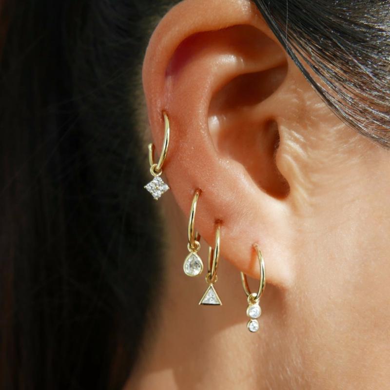 Triangle cz drop charm geometric earring 925 sterling silver simple minimal Fine silver circle charming jewelry
Triangle cz drop charm geometric earring 925 sterling silver simple minimal Fine silver circle charming jewelry