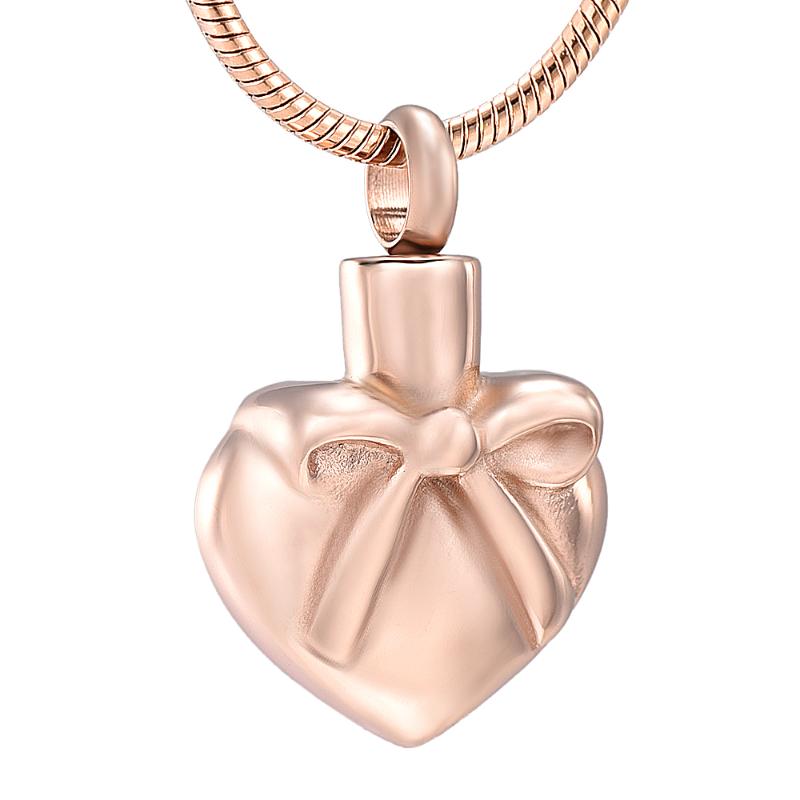 IJD12443 Silk Ribbon Heart Stainless Steel Cremation Souvenir Pendant for Ashes Urn Memorial Keepsake Necklace Jewelry
IJD12443 Silk Ribbon Heart Stainless Steel Cremation Souvenir Pendant for Ashes Urn Memorial Keepsake Necklace Jewelry