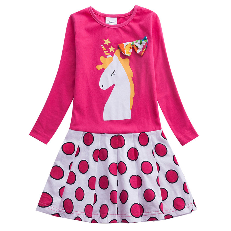 2019 Baby Girls Dress Children Princess Dot Unicorn Dress Vestidos Casual Kids Clothing Autumn Long Sleeve Girls Dresses Clothes, Dark blue
2019 Baby Girls Dress Children Princess Dot Unicorn Dress Vestidos Casual Kids Clothing Autumn Long Sleeve Girls Dresses Clothes, Dark blue