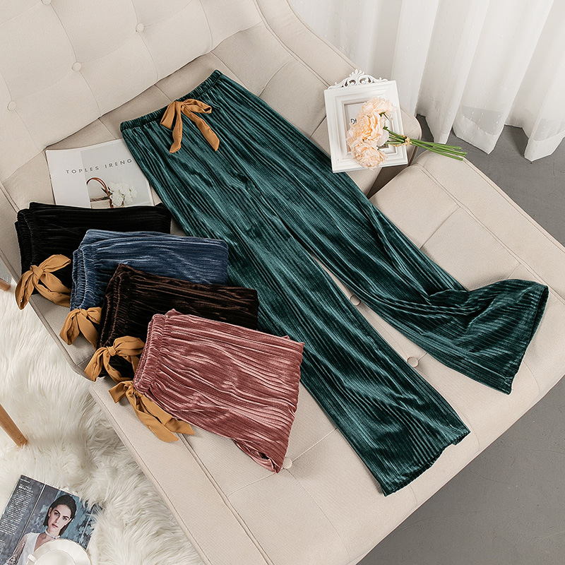 New Women Velour Sleep Bottoms Autumn Winter Solid Pajamas Female Velvet Pants Loose Sleep Pants Casual Soft Home Clothing, Coffee pants a
New Women Velour Sleep Bottoms Autumn Winter Solid Pajamas Female Velvet Pants Loose Sleep Pants Casual Soft Home Clothing, Coffee pants a