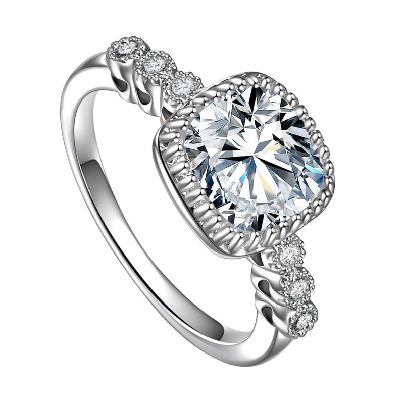 Simple Ladies Zircon Wedding Ring Jewelry Fashion High Quality Silver Color Square Rhinestone Ring for Women Birthday Gift
Simple Ladies Zircon Wedding Ring Jewelry Fashion High Quality Silver Color Square Rhinestone Ring for Women Birthday Gift
