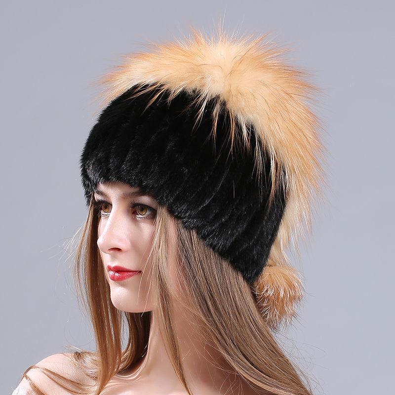 MIARA.L new lady mink hat fashion silver fur winter warm thickened with fur hats wholesale manufacturers, Type2
MIARA.L new lady mink hat fashion silver fur winter warm thickened with fur hats wholesale manufacturers, Type2