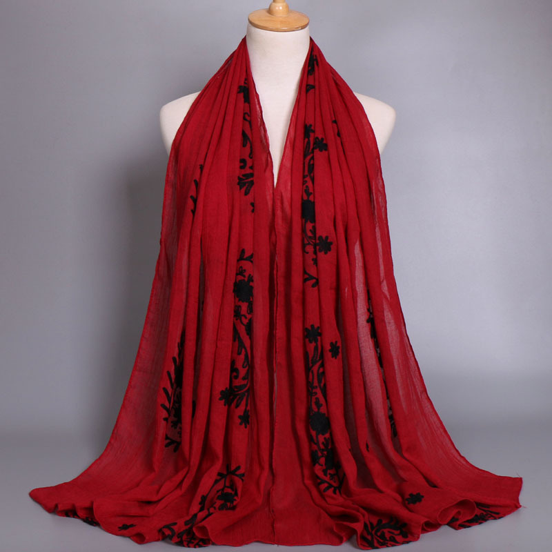 Embroidered scarf cashew flower TR cotton scarf shawl source BS408 multi-purpose high-quality cotton
Embroidered scarf cashew flower TR cotton scarf shawl source BS408 multi-purpose high-quality cotton
