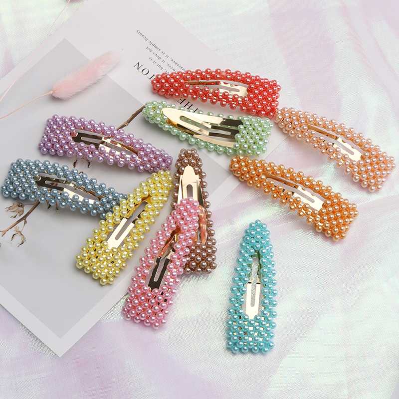 Japan And Korea Fashion Sweet Color Pearl Hairpin Bangs Clip For Woman BB Clip Super Fairy Hair Ornaments
Japan And Korea Fashion Sweet Color Pearl Hairpin Bangs Clip For Woman BB Clip Super Fairy Hair Ornaments