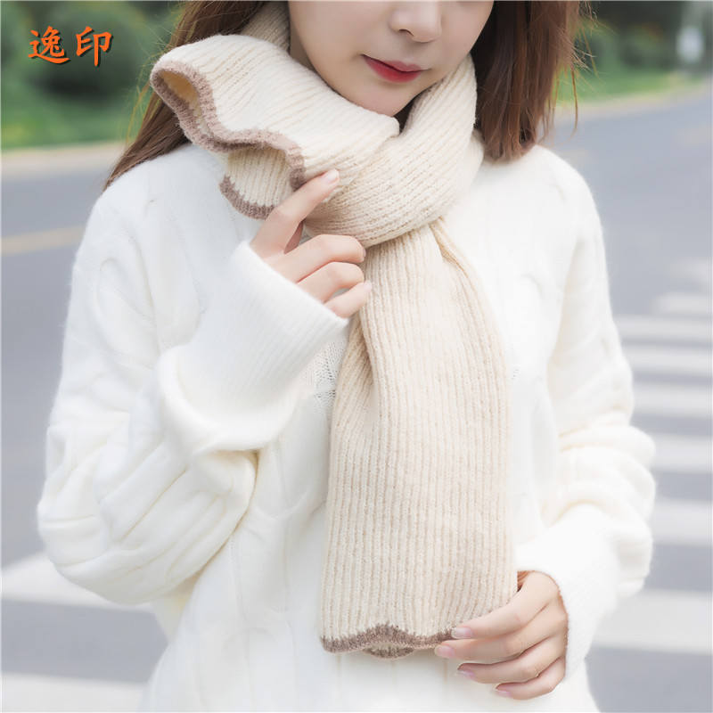 2020 autumn and winter New Wave Flower edge stitching contrast color knitted short scarf women's cute ins Korean small scarf
2020 autumn and winter New Wave Flower edge stitching contrast color knitted short scarf women's cute ins Korean small scarf
