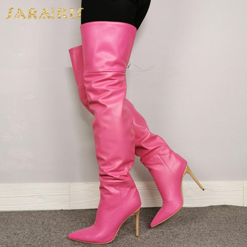 Sarairis 2020 New Fashion Pointed Toe Concise INS Shoes Ladies Boots Sexy Thin High Heels Over The Knee Boots Woman Shoes, Rosy red
Sarairis 2020 New Fashion Pointed Toe Concise INS Shoes Ladies Boots Sexy Thin High Heels Over The Knee Boots Woman Shoes, Rosy red