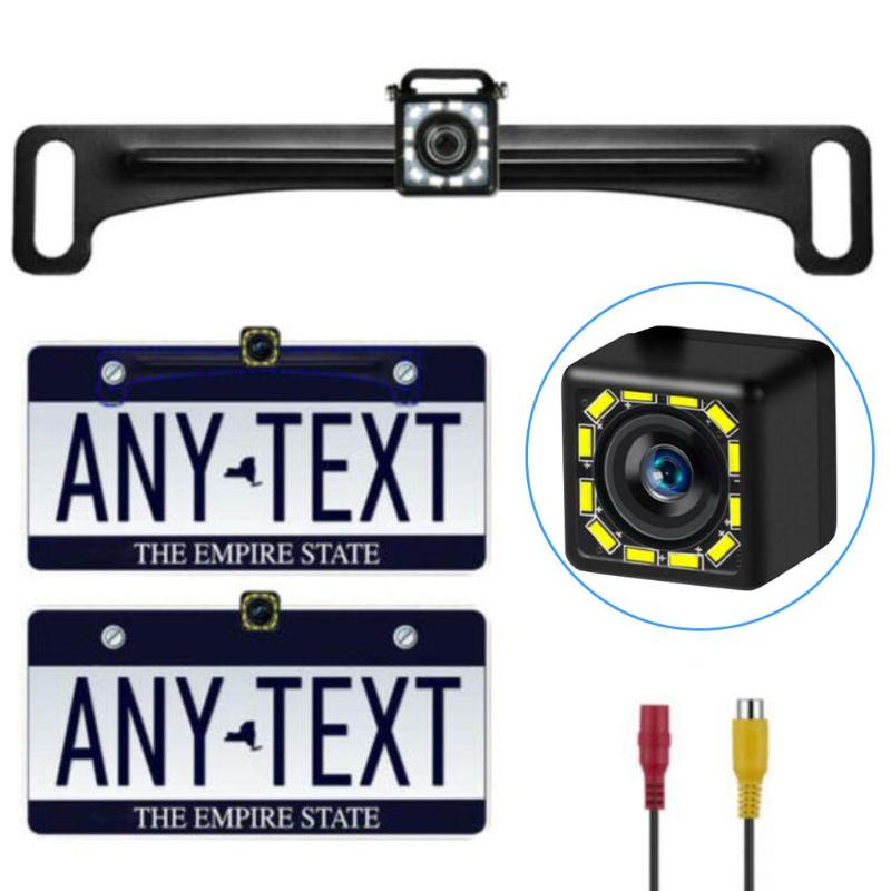 Car Rear View Camera Mini Waterproof License Plate Frame Back Up Camera Night Vision Parking Back Reverse Webcam With 12 LEDs
Car Rear View Camera Mini Waterproof License Plate Frame Back Up Camera Night Vision Parking Back Reverse Webcam With 12 LEDs