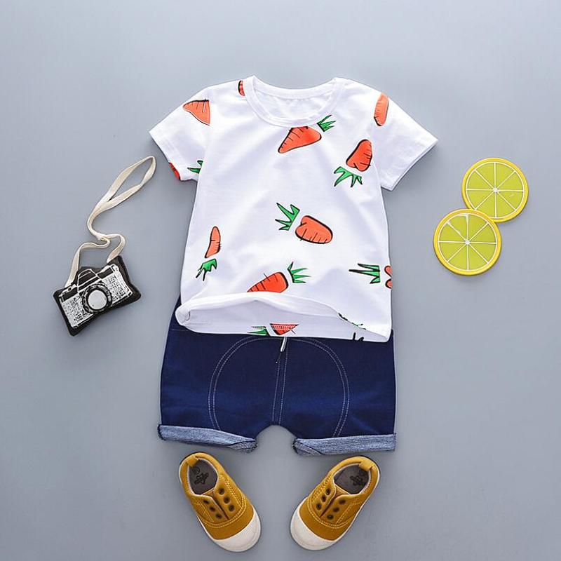 Baby Boy Shorts Summer Baby Boys Short Sleeve Cartoon Carrot Print Tops Blouse T-shirt+Shorts Children Casual Outfits Sets, Gray
Baby Boy Shorts Summer Baby Boys Short Sleeve Cartoon Carrot Print Tops Blouse T-shirt+Shorts Children Casual Outfits Sets, Gray