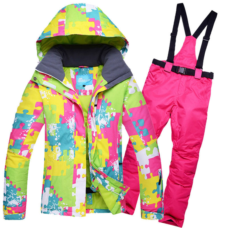 Winter Ski Suit Women Brands High Quality Ski Jacket and Pants for Women Warm Waterproof Windproof Skiing and Snowboarding Suits, 09 black
Winter Ski Suit Women Brands High Quality Ski Jacket and Pants for Women Warm Waterproof Windproof Skiing and Snowboarding Suits, 09 black