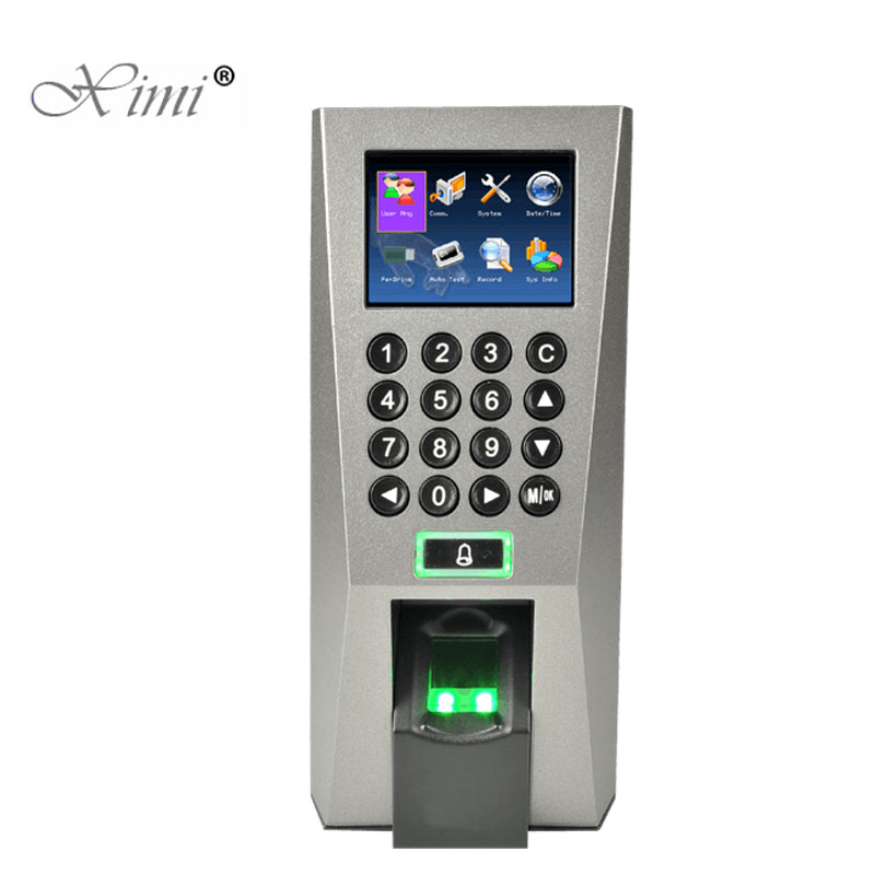 

Biometric Fingerprint Time Attendance ZK Door Access Control System With WIFI TCP/IP F18 Fingerprint Access Controller