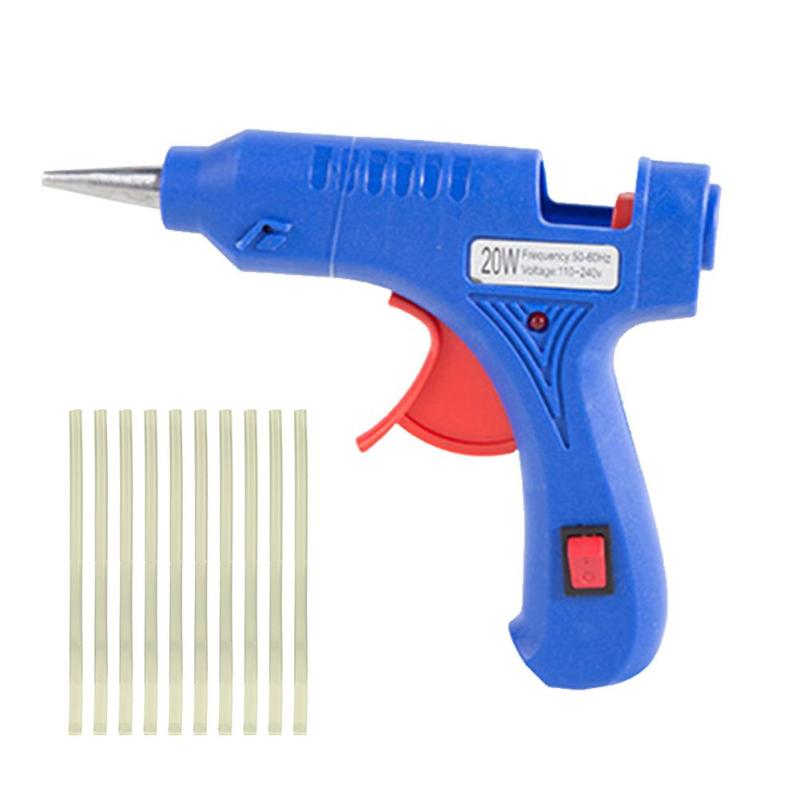 20W Industrial High Temperature Heater Hot Melt Glue Gun+10pcs Glue Sticks Electric Heat Temperature Repair Tool
20W Industrial High Temperature Heater Hot Melt Glue Gun+10pcs Glue Sticks Electric Heat Temperature Repair Tool