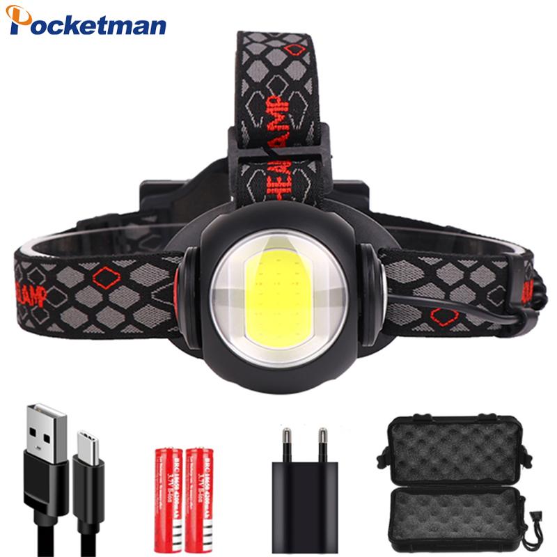 Powerful Adjustable Headlamp USB Rechargeable Headlight T6+COB LED Head Light White Red Light 9 Modes Head lamp by 18650 battery
Powerful Adjustable Headlamp USB Rechargeable Headlight T6+COB LED Head Light White Red Light 9 Modes Head lamp by 18650 battery
