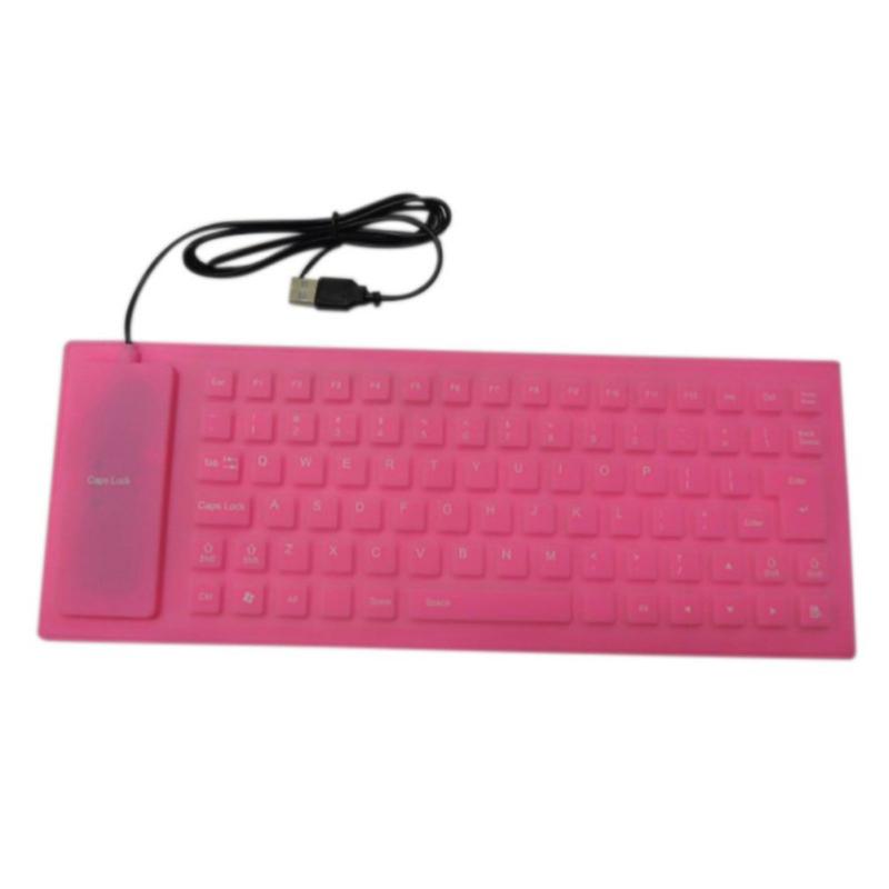 Portable USB Keyboard Flexible Water Resistant Soft Silicone Gaming keyboard for Tablet Computer Laptop PC
Portable USB Keyboard Flexible Water Resistant Soft Silicone Gaming keyboard for Tablet Computer Laptop PC