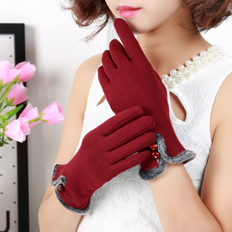 Warm Winter Womens Full Finger Wool Gloves Plush Velvet Thicken Screen Sence Gloves Mittens Cashmere Mitaine Guantes
Warm Winter Womens Full Finger Wool Gloves Plush Velvet Thicken Screen Sence Gloves Mittens Cashmere Mitaine Guantes