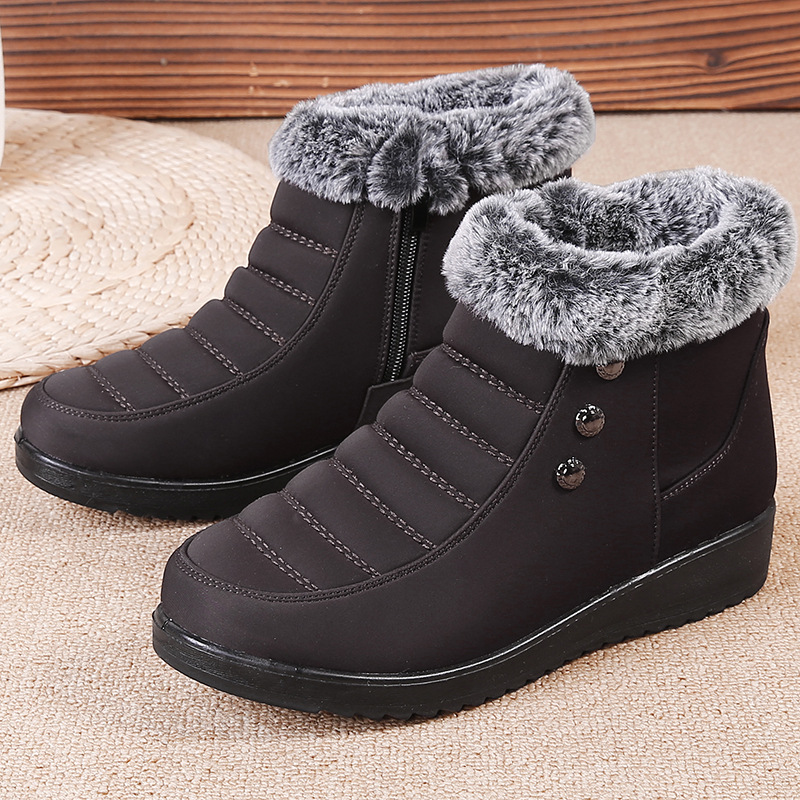 New woMen Shoes Winter Warm Leather With Fur Snow Boots Breathable women Comfortable Casual Shoes Lightweight Footwear Big, Red
New woMen Shoes Winter Warm Leather With Fur Snow Boots Breathable women Comfortable Casual Shoes Lightweight Footwear Big, Red