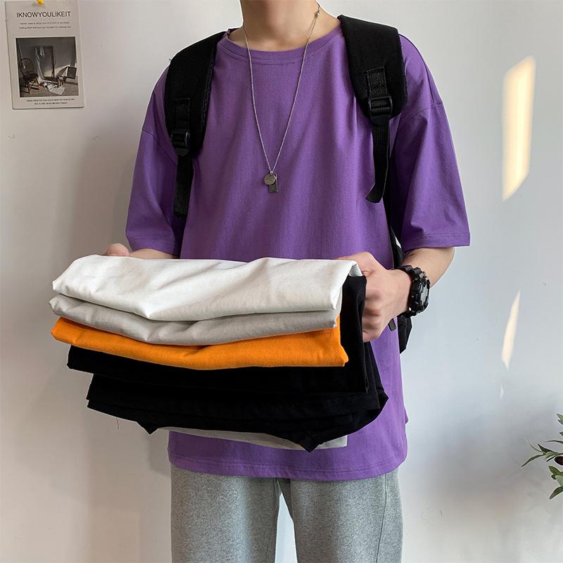 Plus Size Mens T-shirts Male Tops Tees Summer Tshirt Short Sleeve 100% Cotton Loose Fitted Oversize 4XL Plain Solid Man Clothing, Pink
Plus Size Mens T-shirts Male Tops Tees Summer Tshirt Short Sleeve 100% Cotton Loose Fitted Oversize 4XL Plain Solid Man Clothing, Pink